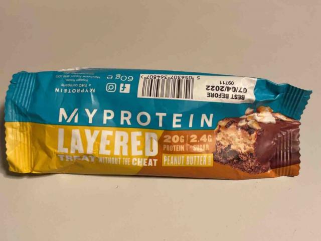 Myprotein Layered Treat Peanut Butter by Jered | Uploaded by: Jered