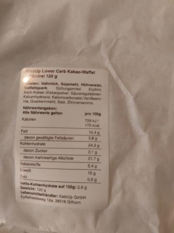 Kakao Waffel von Kettelbellqueen | Hochgeladen von: Kettelbellqueen