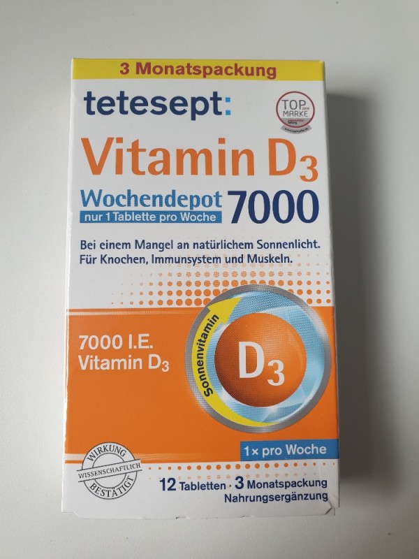Tetesept Vitamin D3 hochdosiert 1700 von Bussard | Hochgeladen von: Bussard