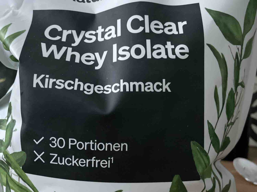 Crystal Clear Whey Isolate Kirsch, Milch von chrisTraining | Hochgeladen von: chrisTraining