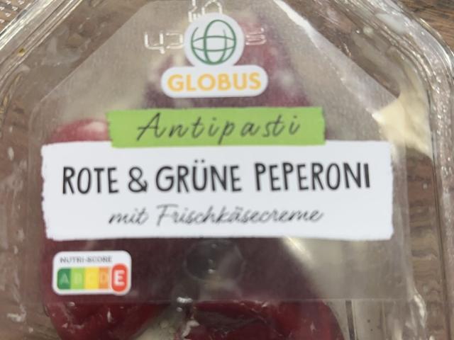 Rote & Grüne Pepperoni, Mit Frischkäsecreme von mellowstiff | Hochgeladen von: mellowstiff