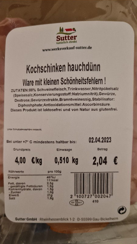 Kochschinken hauchdünn von DerLocke | Hochgeladen von: DerLocke