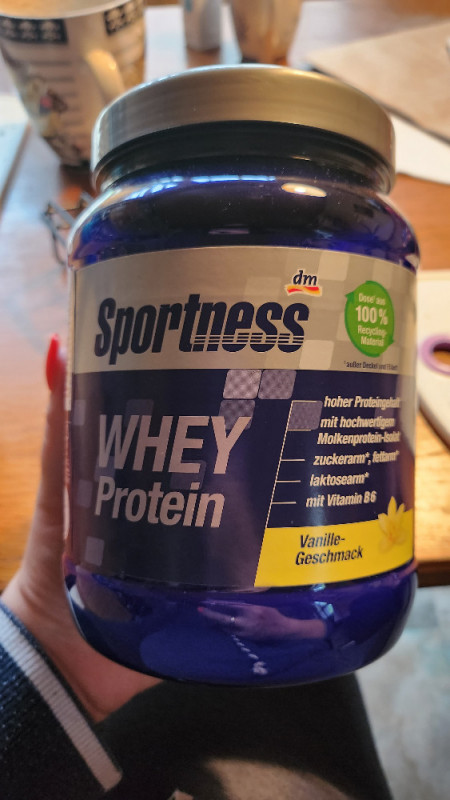 Sportness Whey Protein Vanille von Sabrina S. | Hochgeladen von: Sabrina S.