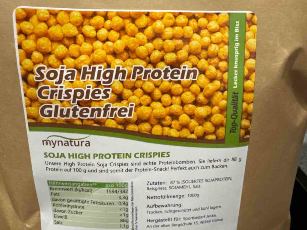 Soja High Protein Crispies, Glutenfrei von LarryLacroix | Hochgeladen von: LarryLacroix