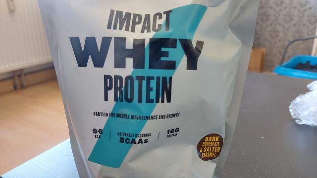 Impact  whey Protein dark chocolate salted caramel by Kati13611 | Hochgeladen von: Kati13611