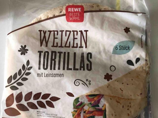 Fotos und Bilder von Neue Produkte, Weizen Tortillas (Rewe) - Fddb