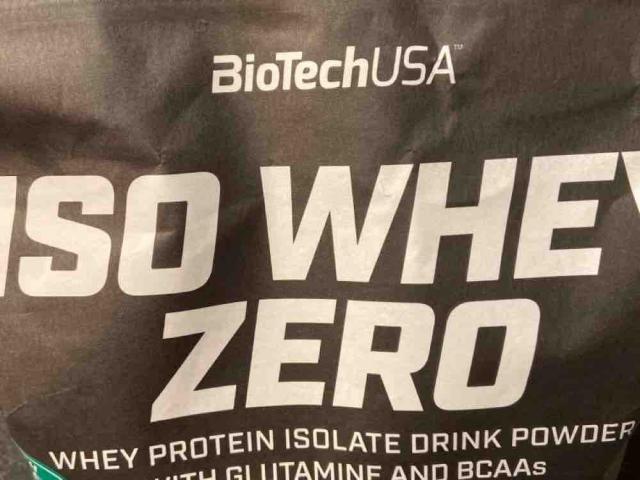 Iso Whey Zero Protein, Schoko von Mego | Hochgeladen von: Mego