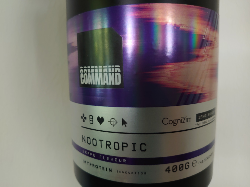 Command Nootropic, Grape Flavour von Katalysm | Hochgeladen von: Katalysm