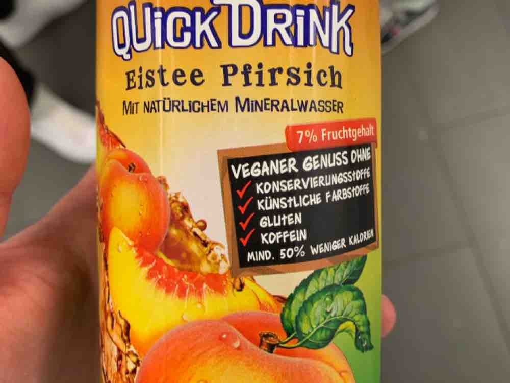 Quick Drink, Eistee Pfirsich von chrollo | Hochgeladen von: chrollo