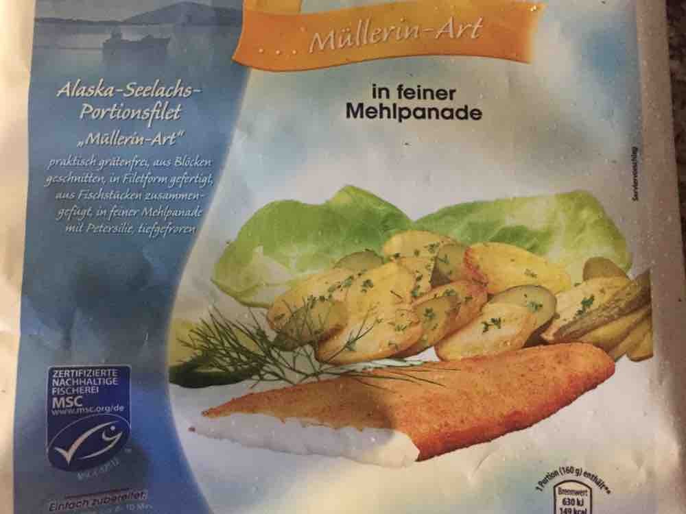 Fisch filet Müllerin, in Mehlpanade von Sierra300309 | Hochgeladen von: Sierra300309