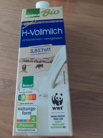 Bio H-Vollmilch, 3,8% Fett von beatakunze@outlook.de | Hochgeladen von: beatakunze@outlook.de