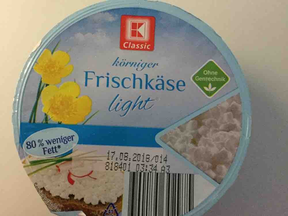 K Classic Korniger Frischkase Light Kalorien Kase Fddb