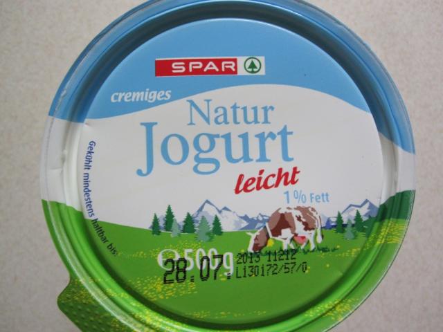 Spar cremiges Naturjoghurt, leicht | Hochgeladen von: maikroth699