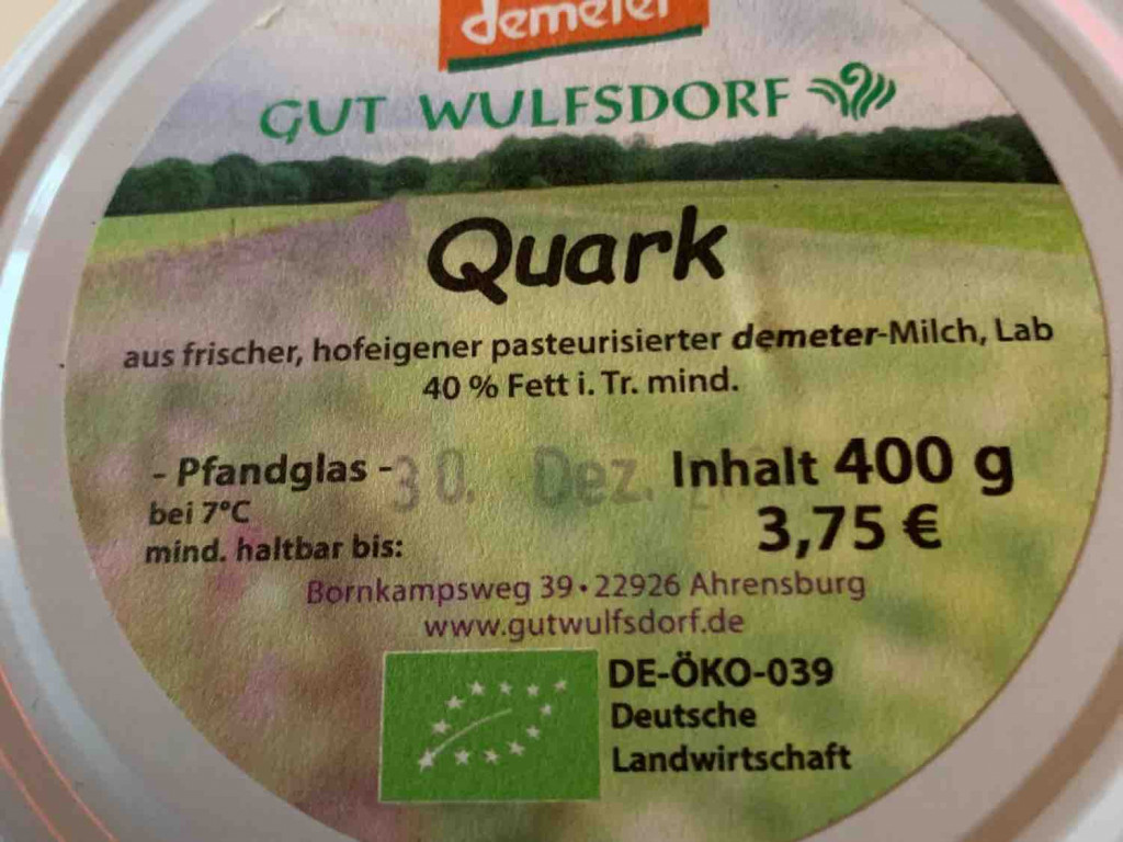 Quark rohmilch demeter von Hermann | Hochgeladen von: Hermann