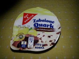 Zabaione Quark mit Schokoraspeln | Hochgeladen von: N0PainN0Gain
