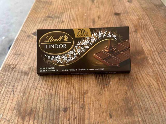 Chocolat noir 70% Lindor, 16g par barre by JCV | Uploaded by: JCV