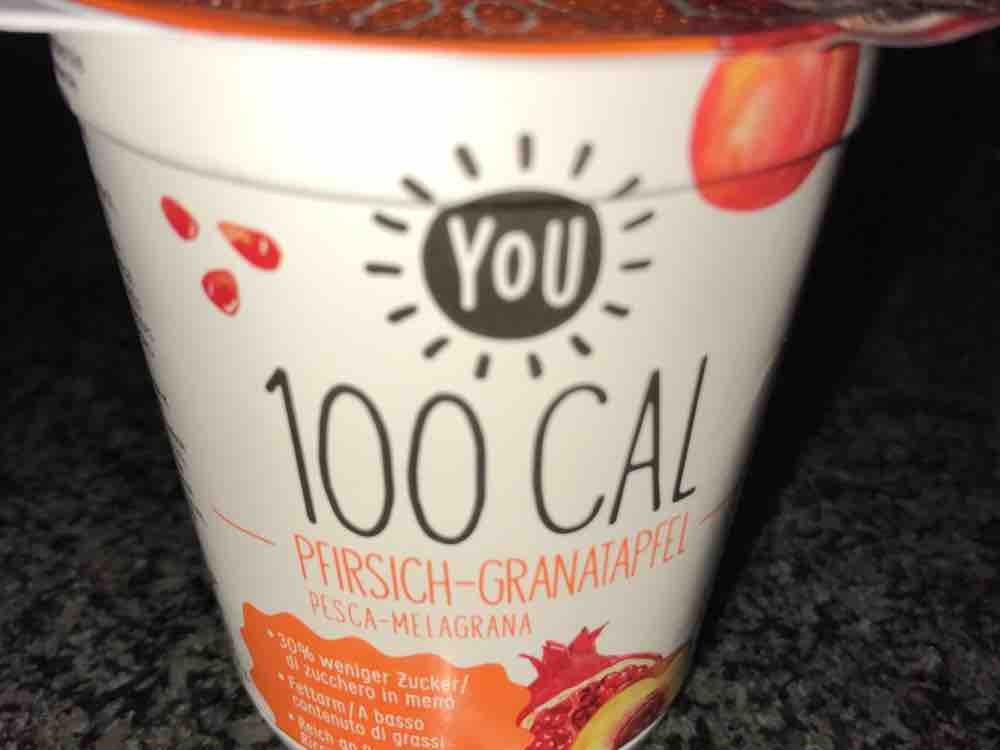 YOU 100 cal Joghurt, Pfirsich-Granatapfel von joellemaureen | Hochgeladen von: joellemaureen