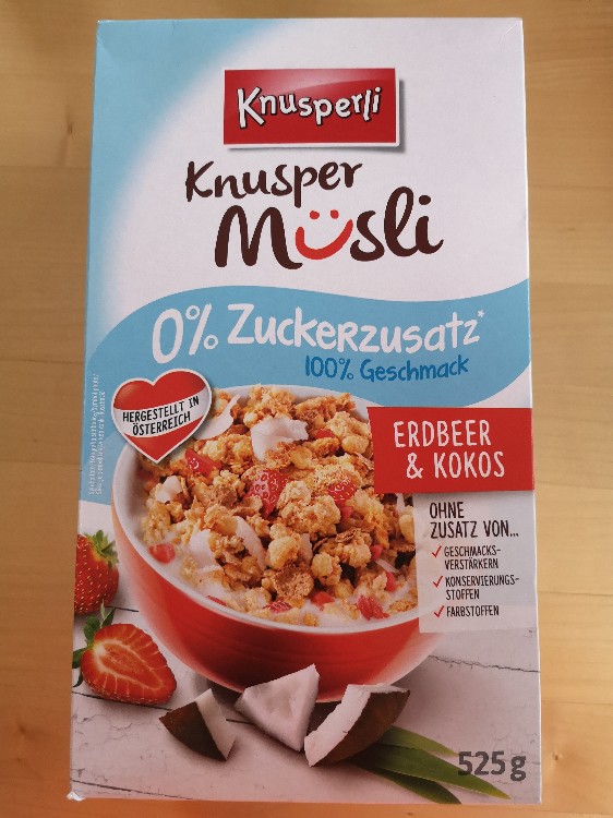 Knusper Müsli (Erdbeer Kokos), 0% Zuckerzusatz von Mario44 | Hochgeladen von: Mario44