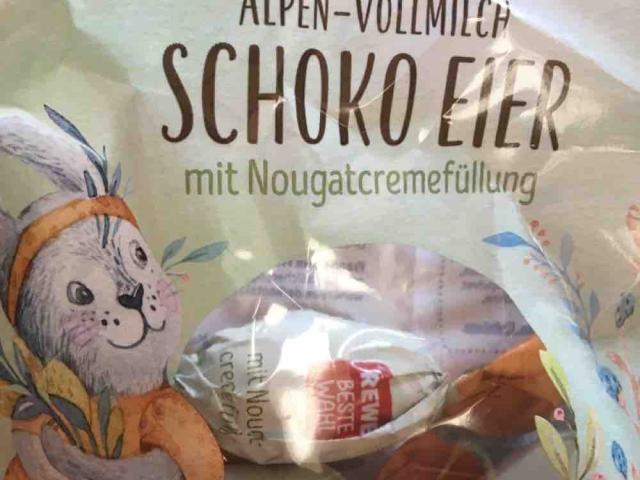 Alpen  Vollmilch Schokoeisr, mit Nougat von JoWin | Hochgeladen von: JoWin