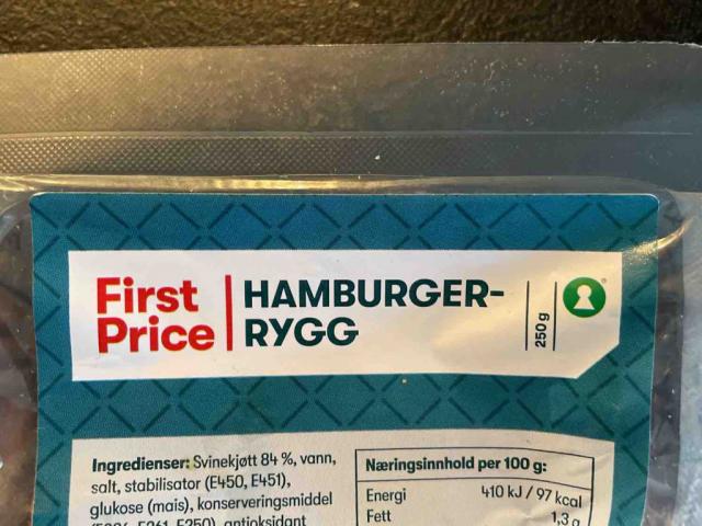 Hamburger Rygg von SebaFit | Hochgeladen von: SebaFit