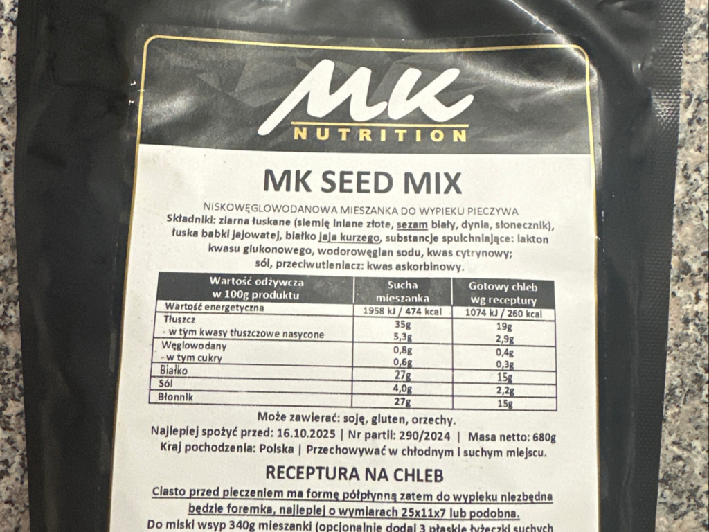 Keto Bread MK Seed Mix, Brot von alex1969 | Hochgeladen von: alex1969