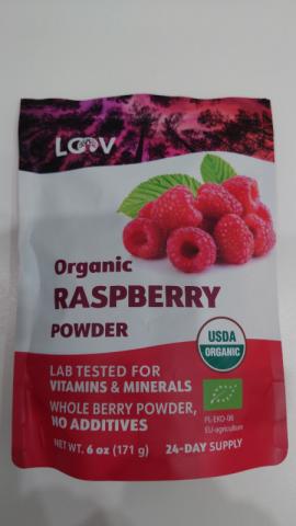 Organic Raspberry Powder, 100% gefriergetrocknete und gemahlene  | Hochgeladen von: Weinlaus