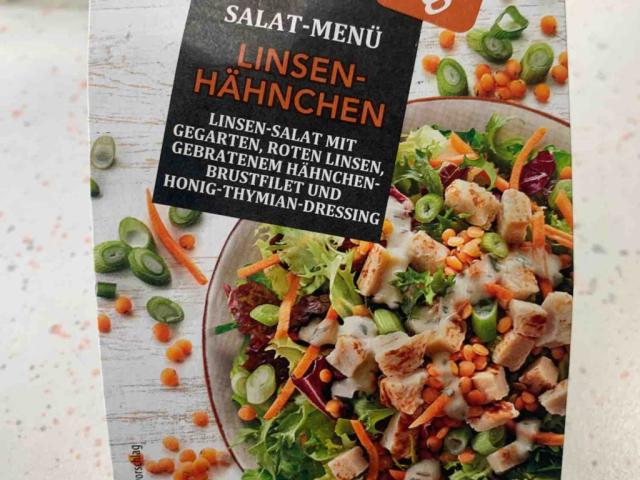 Linsen Hähnchen Salat, Honig - Thymian - Dressing von AuronZuka | Hochgeladen von: AuronZuka