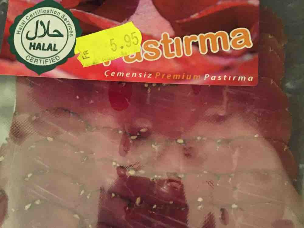Pastirma, Rinderformfleischschinken von frigui | Hochgeladen von: frigui
