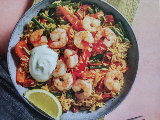 Paella! Spanischer Reis, mit Chorizo und Garnelen von sa.my_le | Hochgeladen von: sa.my_le