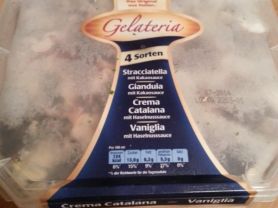 Gelateria, Stracciatella, Gianduia, Creme Catalana, Vanigli | Hochgeladen von: plaquex