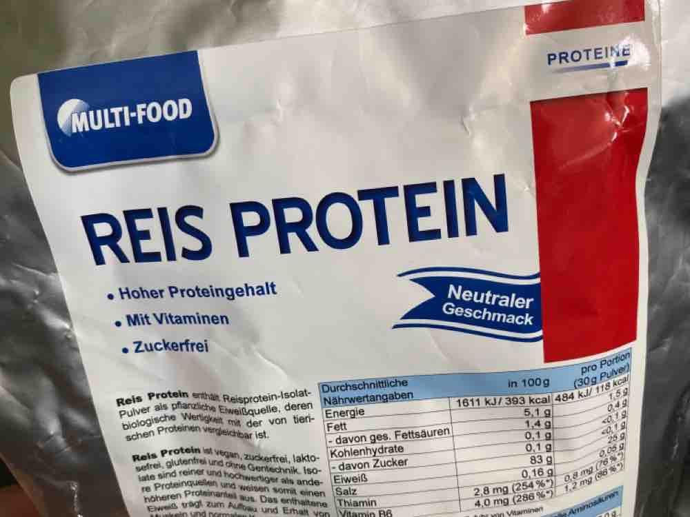 Reisprotein, neutral von Albert Krzeminski | Hochgeladen von: Albert Krzeminski