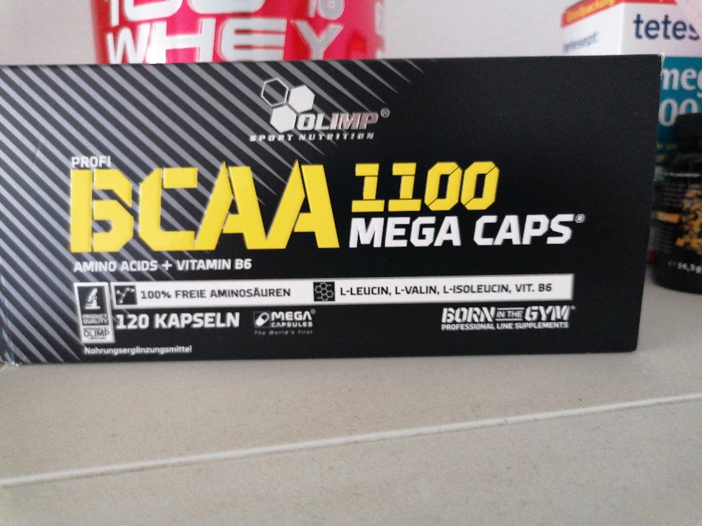 BCAA 1100 MEGA CAPS von Backe | Hochgeladen von: Backe
