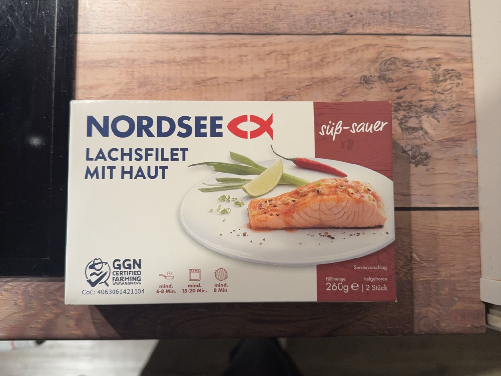 Nordsee Lachsfilet mit Haut von DonEladio304 | Hochgeladen von: DonEladio304