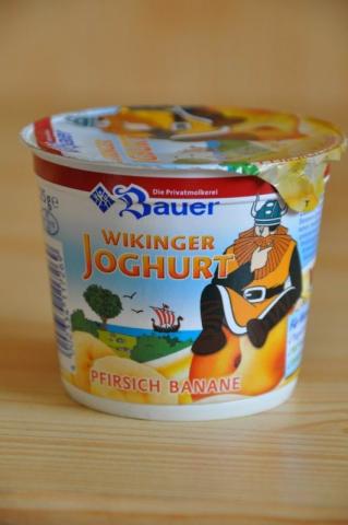 Wikinger Joghurt, Pfirsich Banane | Hochgeladen von: Tante Resi