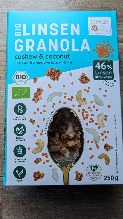 Linsen Granola, cashew&coconut von mukkelschwein | Hochgeladen von: mukkelschwein