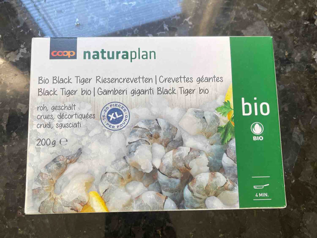 Bio Black Tiger Riesencrevetten, roh, geschält von laurinezullig | Hochgeladen von: laurinezulliger473