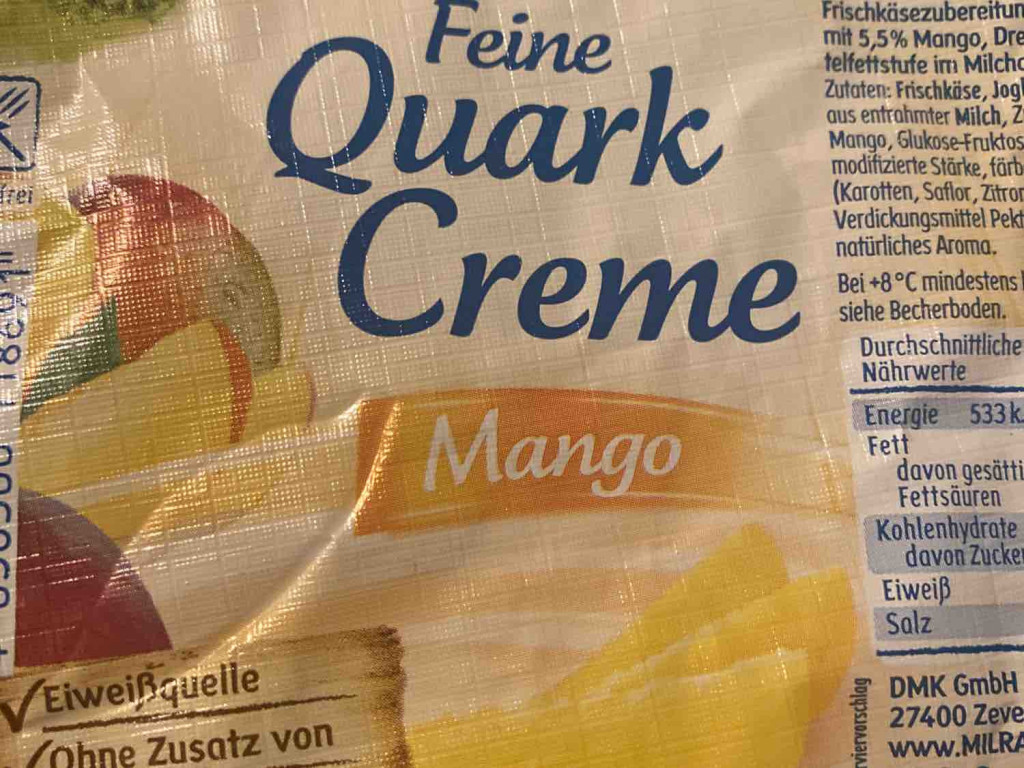Feine Quarkcreme , Mango von friedolin90 | Hochgeladen von: friedolin90