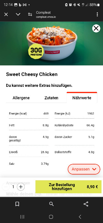 Sweet Cheesy Chicken Bowl (Compleat) von Emaievus | Hochgeladen von: Emaievus