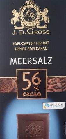 Edel-Zartbitter mit Arriba Edelkakao Meersalz 56%Cacao von anja3 | Hochgeladen von: anja36