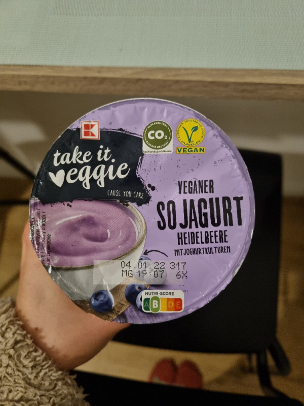 take it veggie veganer sojajoghurt, Heidelbeere von Lara1608 | Hochgeladen von: Lara1608