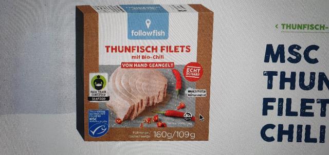 Thunfisch Filets in Bio-Sonnenblumenöl mit Chili von cordia | Hochgeladen von: cordia