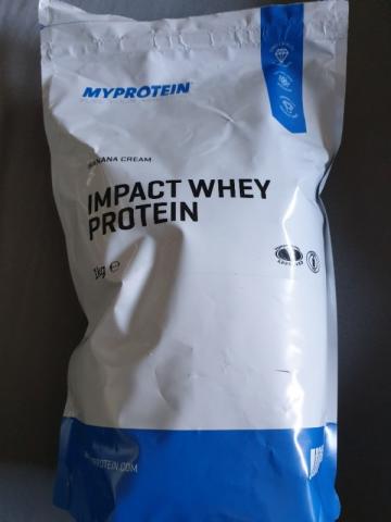 Impact Whey Protein, Banana Creme von nightoftune | Hochgeladen von: nightoftune