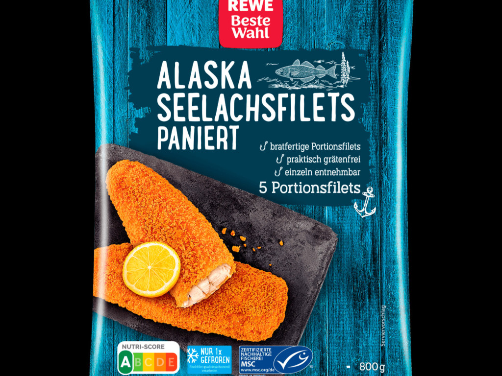 5 AlaskaSeelachsfilets paniert, Fisch von LauraDavina | Hochgeladen von: LauraDavina