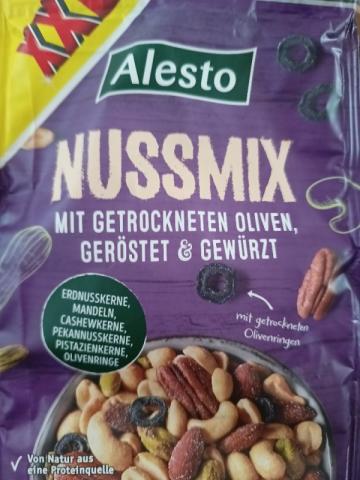 Nussmix Lidl, mit getrockneten Oliven, geröstet & gewürzt vo | Hochgeladen von: dojoma