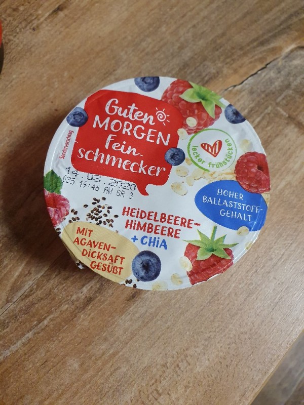 Guten Morgen Joghurt, Heidelbeere  Himbeere + Chia von krutojpar | Hochgeladen von: krutojparen878
