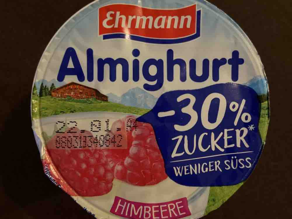Almighurt Himbeere, -30% Zucker von Sportkamerad | Hochgeladen von: Sportkamerad