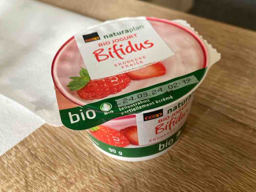 Joghurt Erdbeeren, Bifidus Bio Jogurt (1 Becher=90 Gramm) von Je | Hochgeladen von: Jelena81