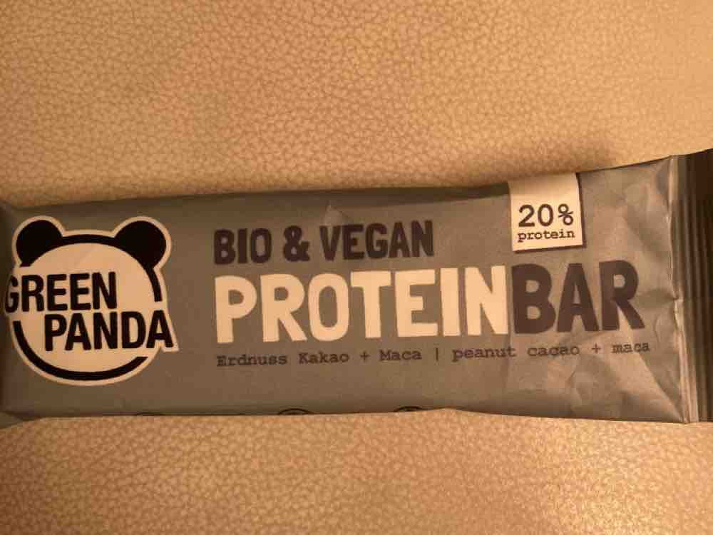 Green Panda Protein Bar, Erdnuss Kakao + Maca von petwe84 | Hochgeladen von: petwe84