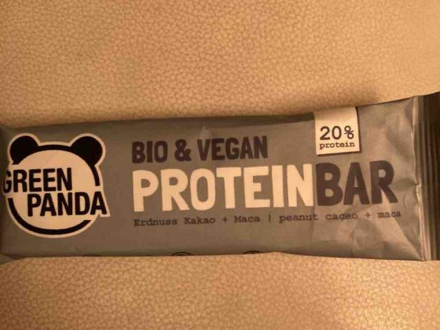 Green Panda Protein Bar, Erdnuss Kakao + Maca von petwe84 | Hochgeladen von: petwe84