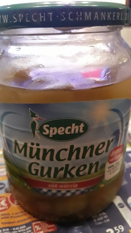Specht Münchner Gurken, süß-würzig von Thomilein | Hochgeladen von: Thomilein